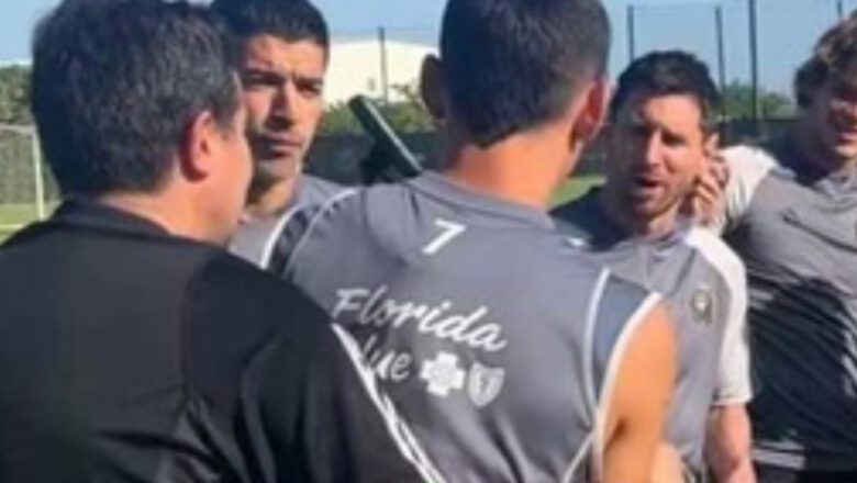 Lionel Messi le dio la bienvenida a Matías Rojas en Inter Miami y lo obligó a pasar por el «túnel»: «Dale, Paragua»